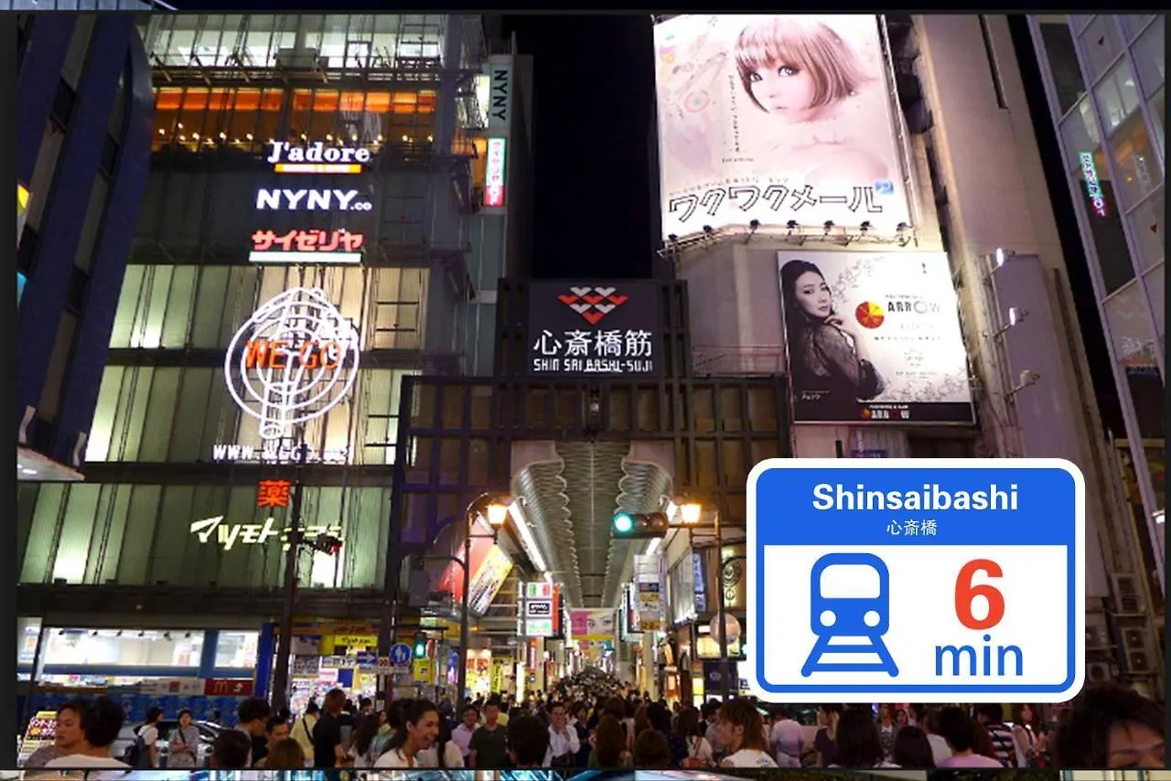 Westay Designers House/6 Mins To Shinsaibashi102 Ōsaka Japan